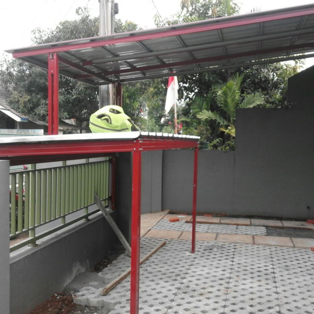 Harga jasa pasang kanopi baja ringan per meter