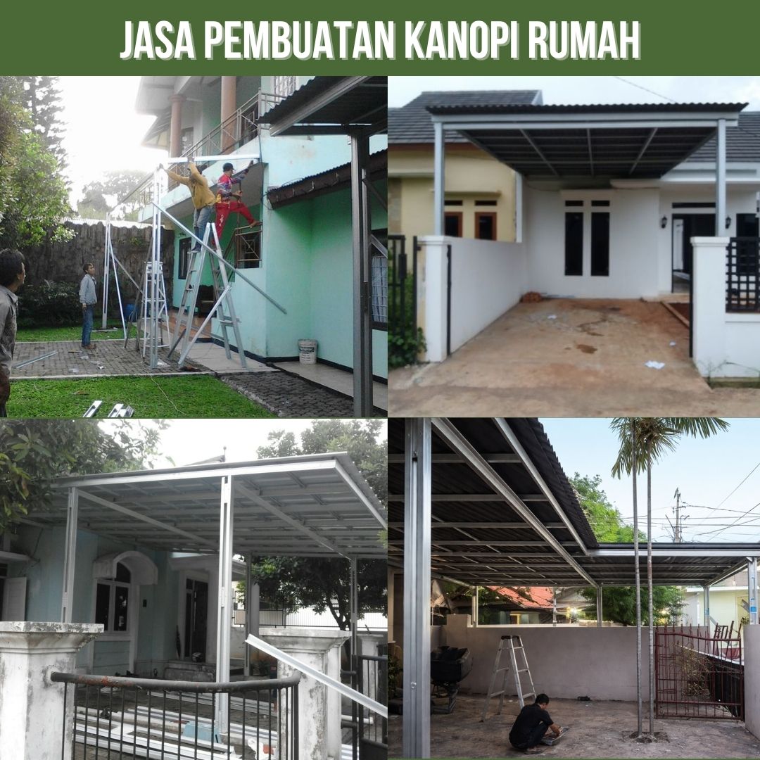 Jasa Pembuatan Kanopi Rumah