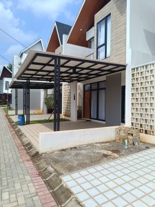 kanopi besi hollow atap Alderon